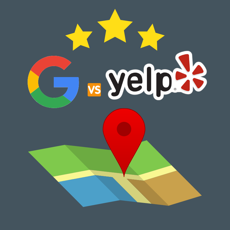 Google My Business Reviews vs Yelp Reviews