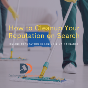 How to Cleanup Name and Reputation on Search