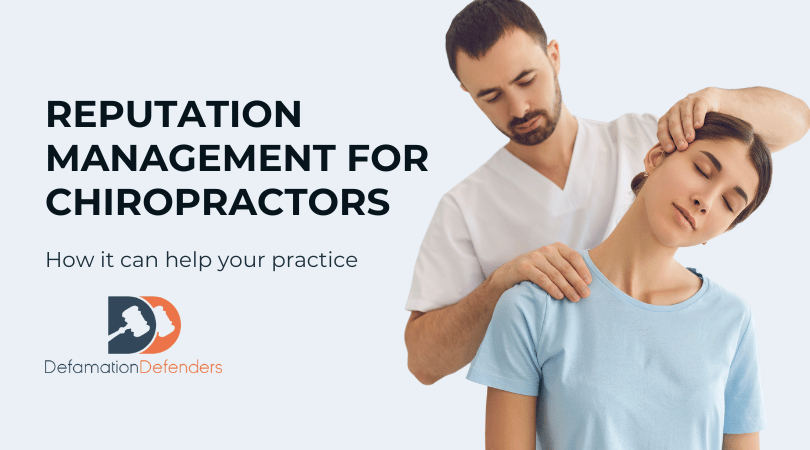 chiropractors reputation management