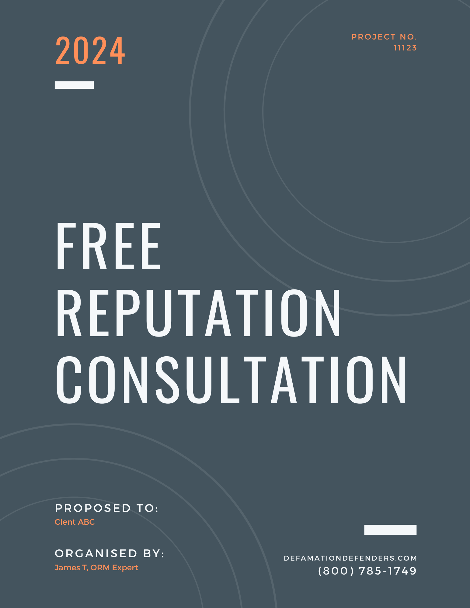 Free Online Reputation Analysis and Consultation