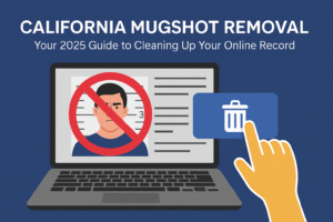 California arrest photo removal