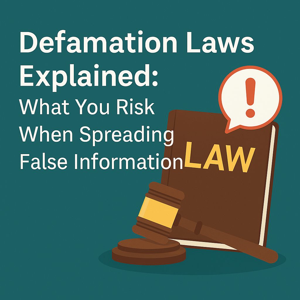 spreading false information
