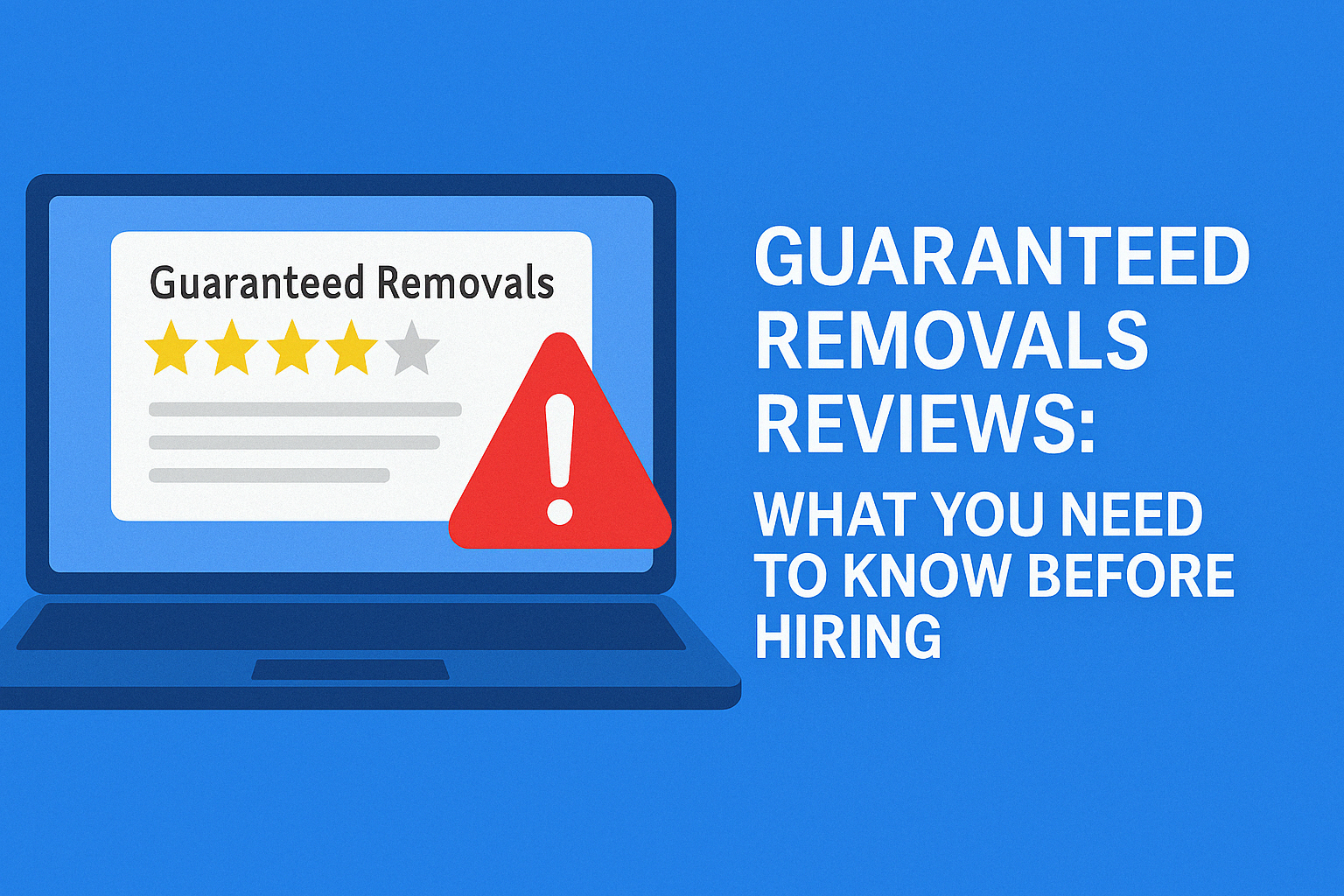 is guaranteed removals legit
