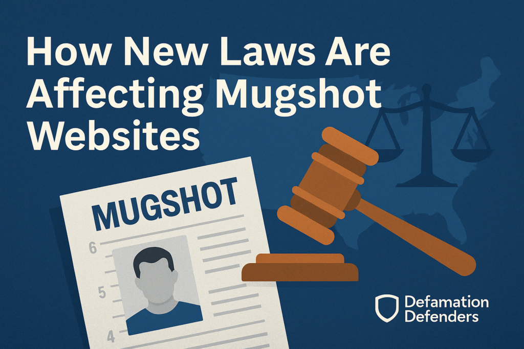 mugshot website laws