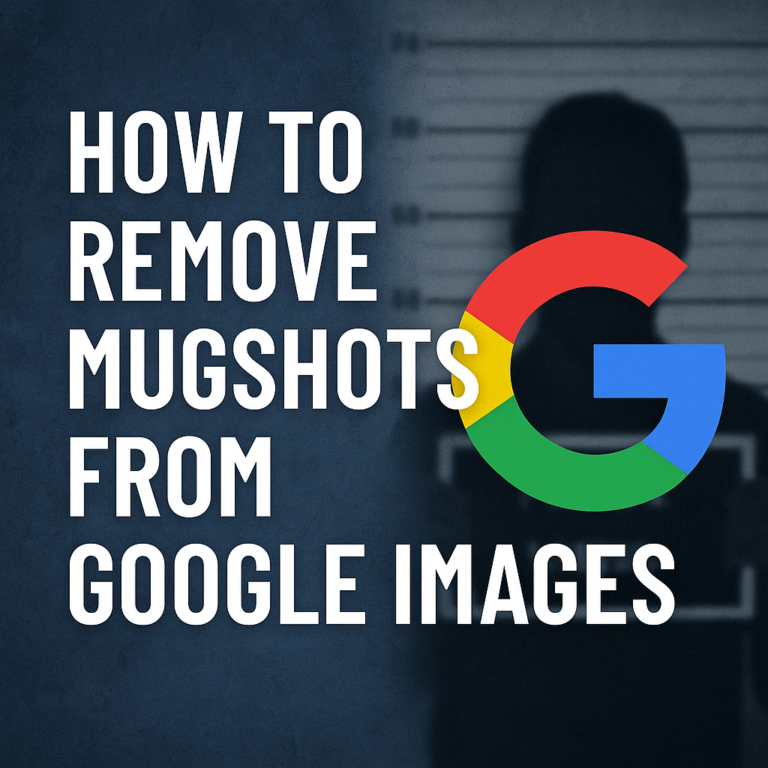 remove mugshot from Google search
