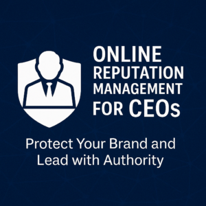 CEO reputation management strategies