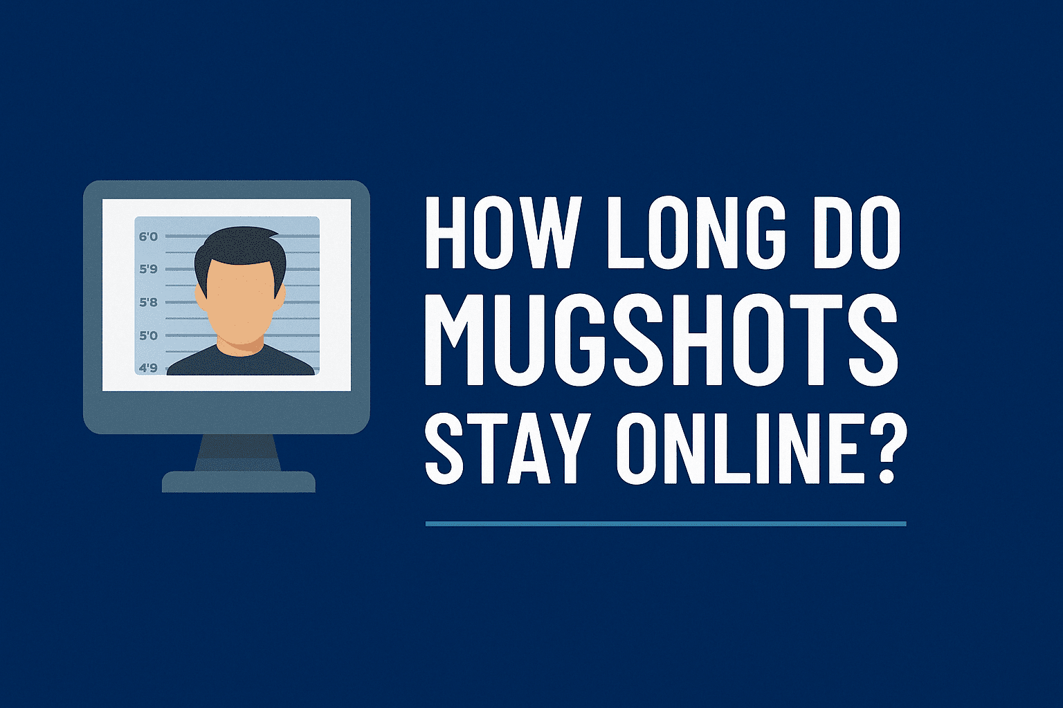 how long are mugshots public