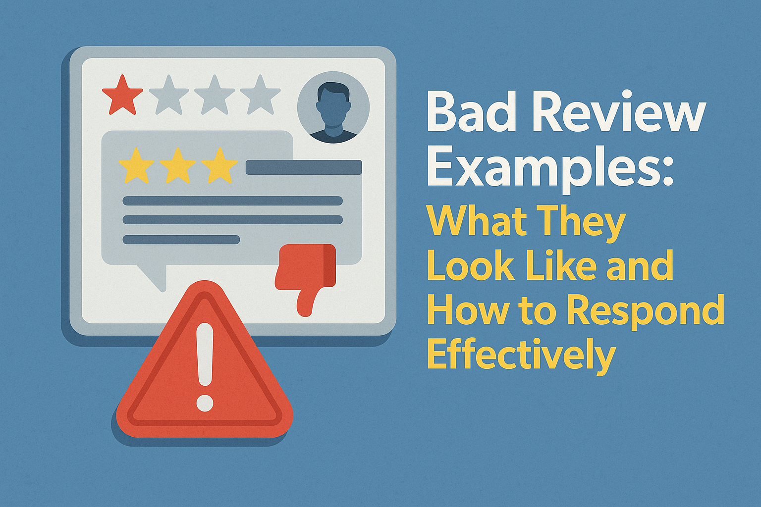 Bad Review Examples