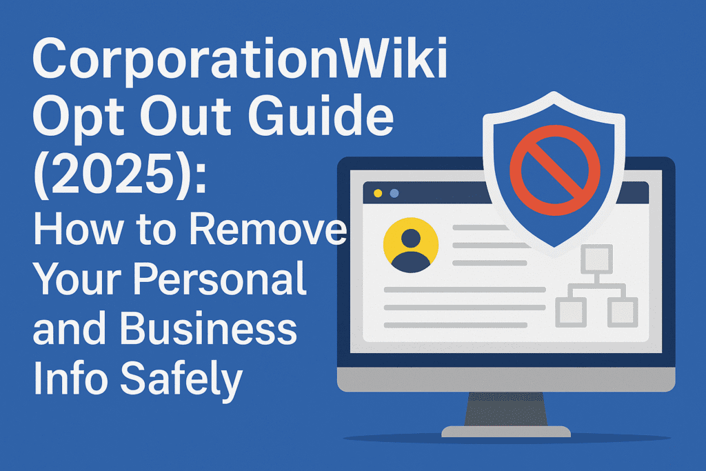 CorporationWiki Opt out