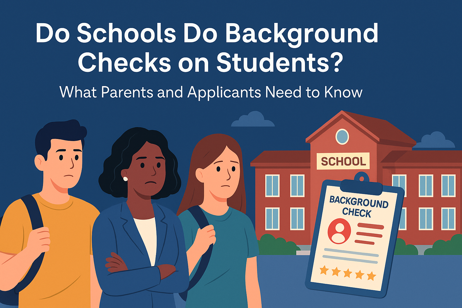 background checks on students