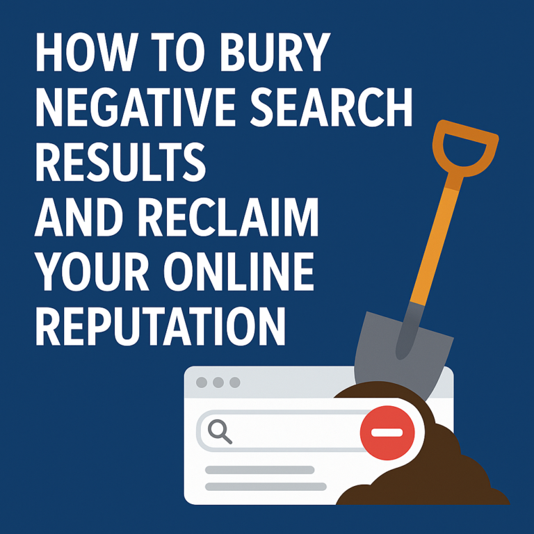 bury negative search results