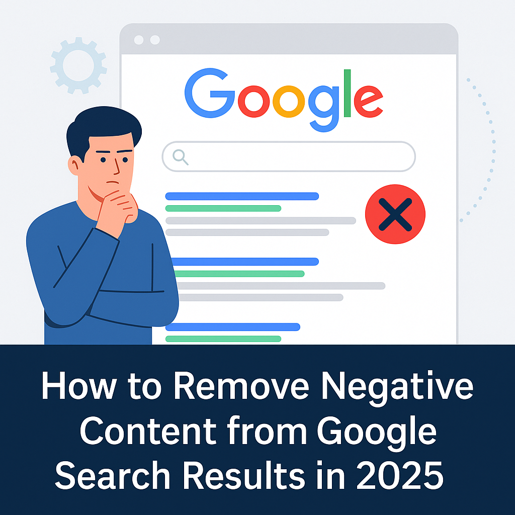 Remove Negative Content from Google