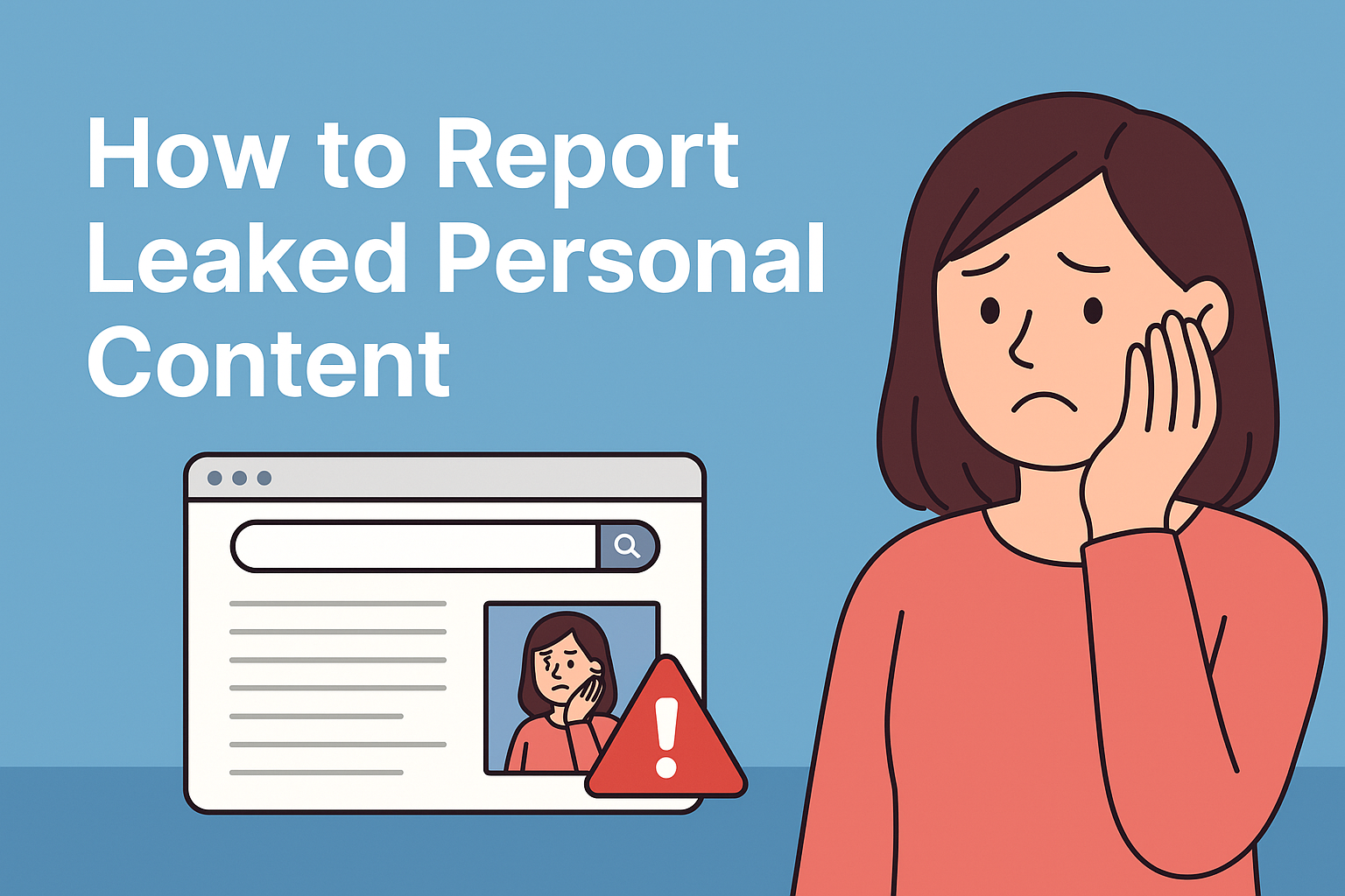 report leaked personal content