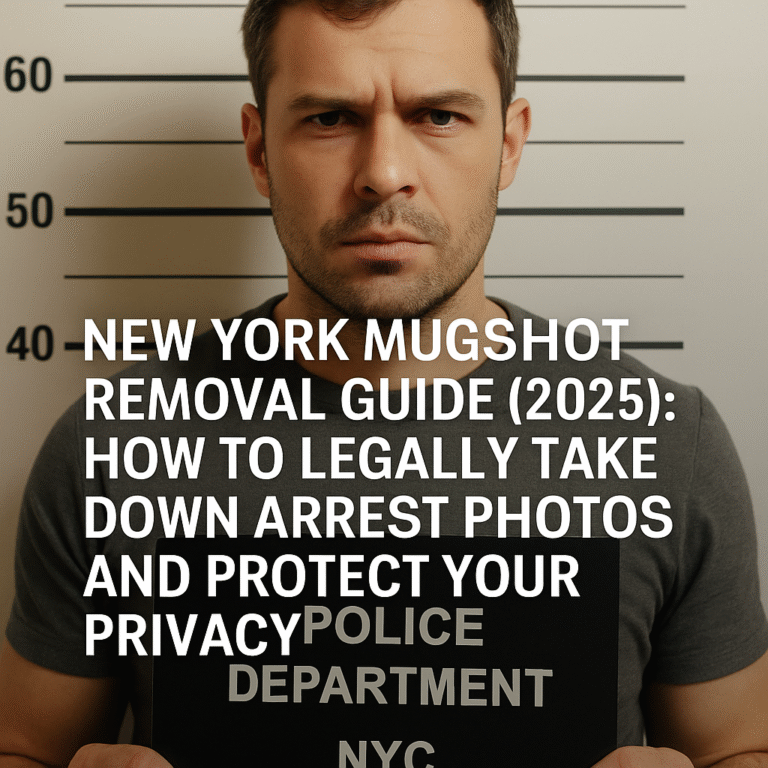 new york mugshot removal