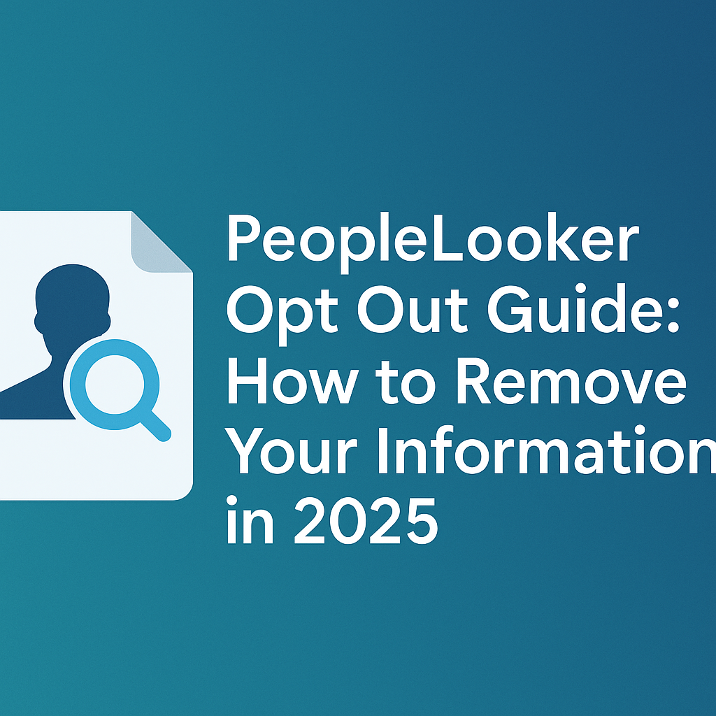 PeopleLooker Opt Out