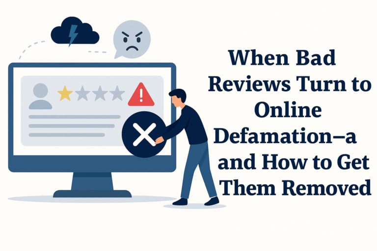 remove online defamation