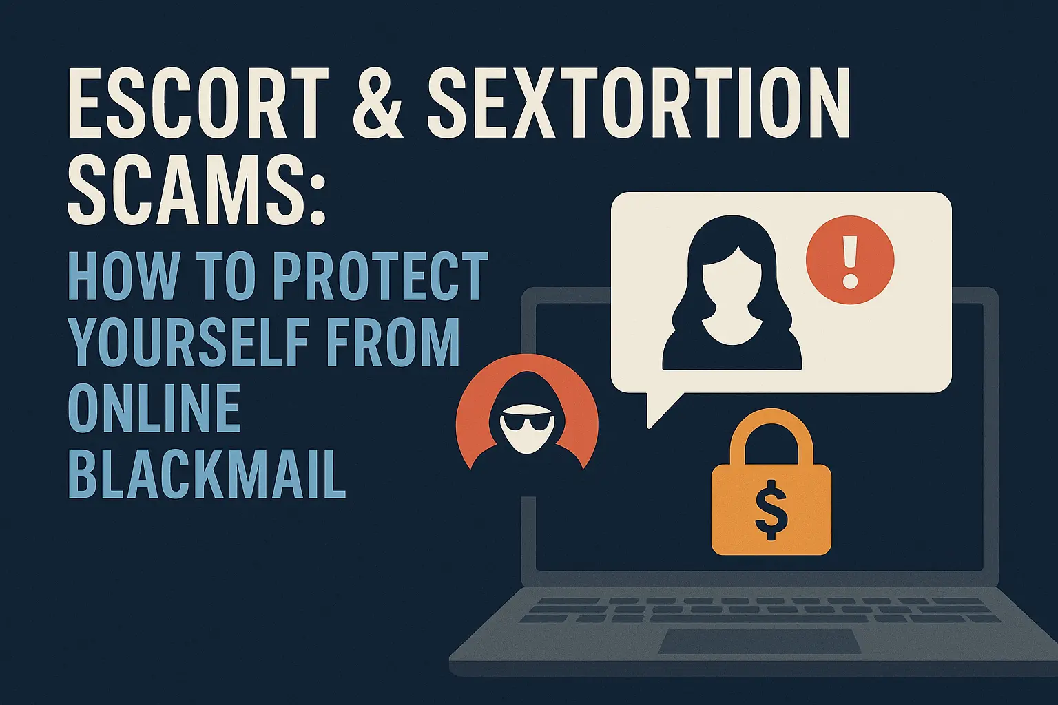 escort and sextortion scams online blackmail