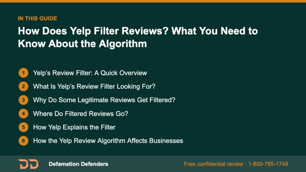 What this guide covers: Yelp’s Review Filter: A Quick Overview, What Is Yelp’s Review Filter Looking For?, Why Do Some Legitimate Reviews Get Filtered
