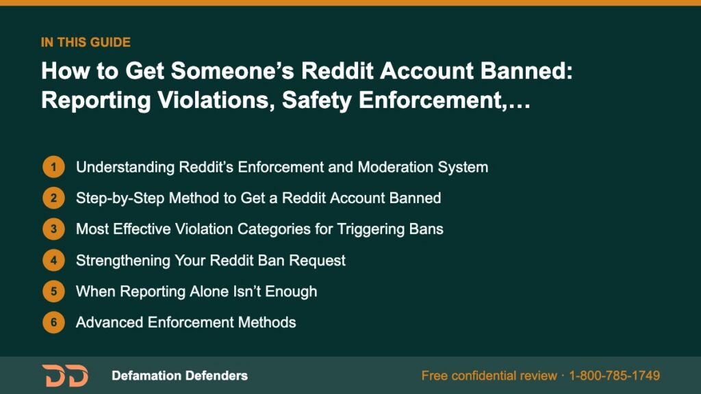 What this guide covers: Understanding Reddit’s Enforcement and Moderation System, Step-by-Step Method to Get a Reddit Account Banned, Most Effective V