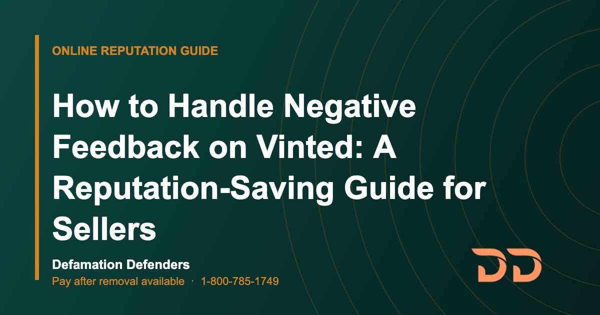 How to Handle Negative Feedback on Vinted: A Reputation-Saving Guide for Sellers
