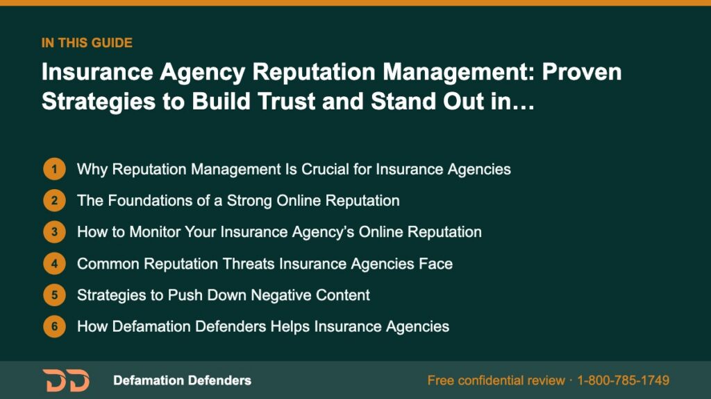 What this guide covers: Why Reputation Management Is Crucial for Insurance Agencies, The Foundations of a Strong Online Reputation, How to Monitor You