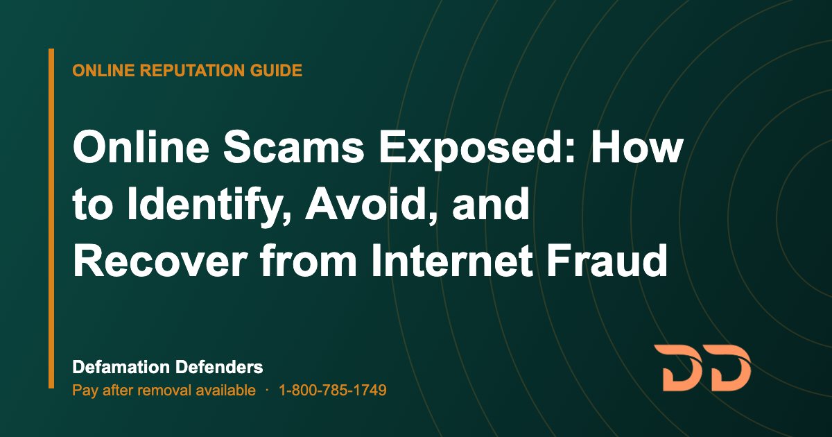 Online Scams Exposed: How to Identify, Avoid, and Recover from Internet Fraud
