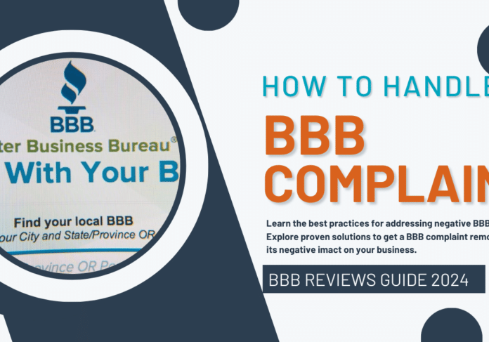 BBB complaint removal