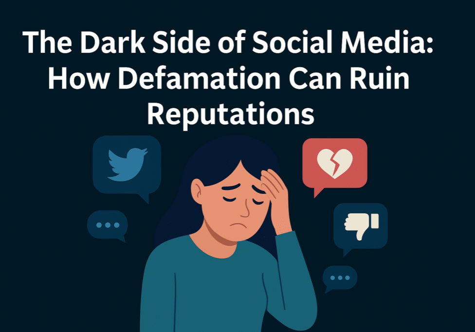 damage from online defamation