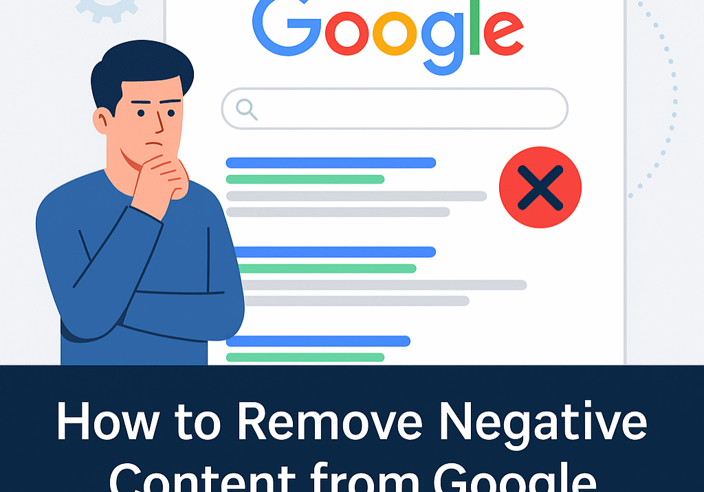Remove Negative Content from Google