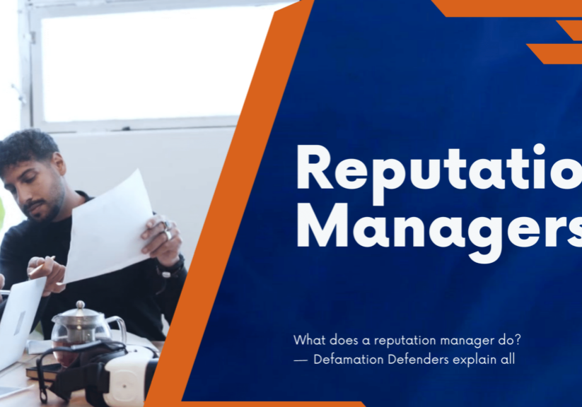 What is a reputation manager?